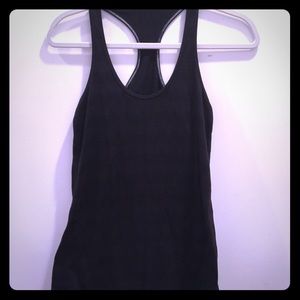 Lululemon Cool Racer Back Ribbed Black Reversible